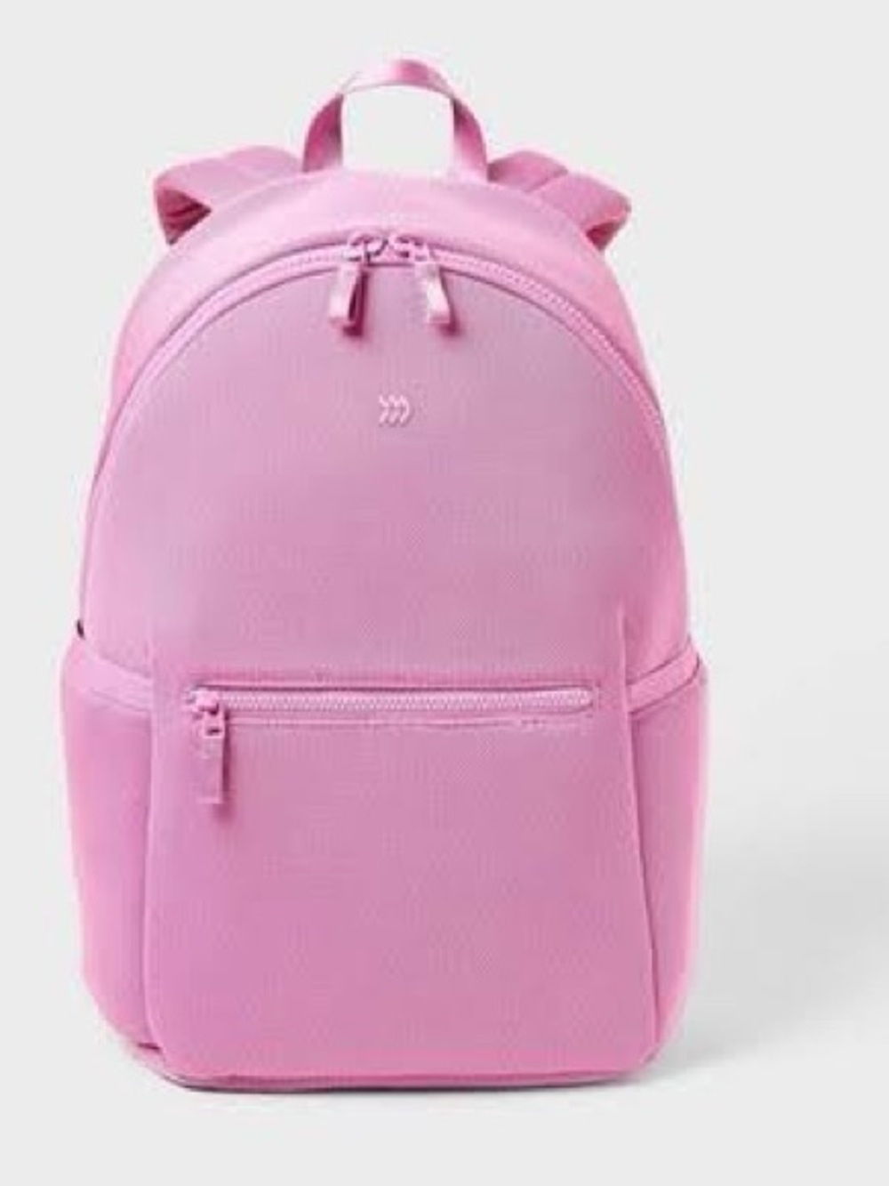 all in motion Pink Kids Backpack with Front Zip Pocket